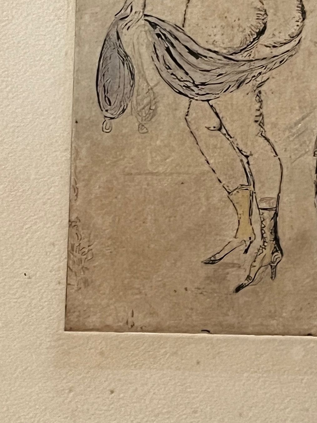 Tableaux: BELE BACHEM - Weibliche Halbakte sitzendes Mädchen – D'occasion à Basel par PAUL_ART 2