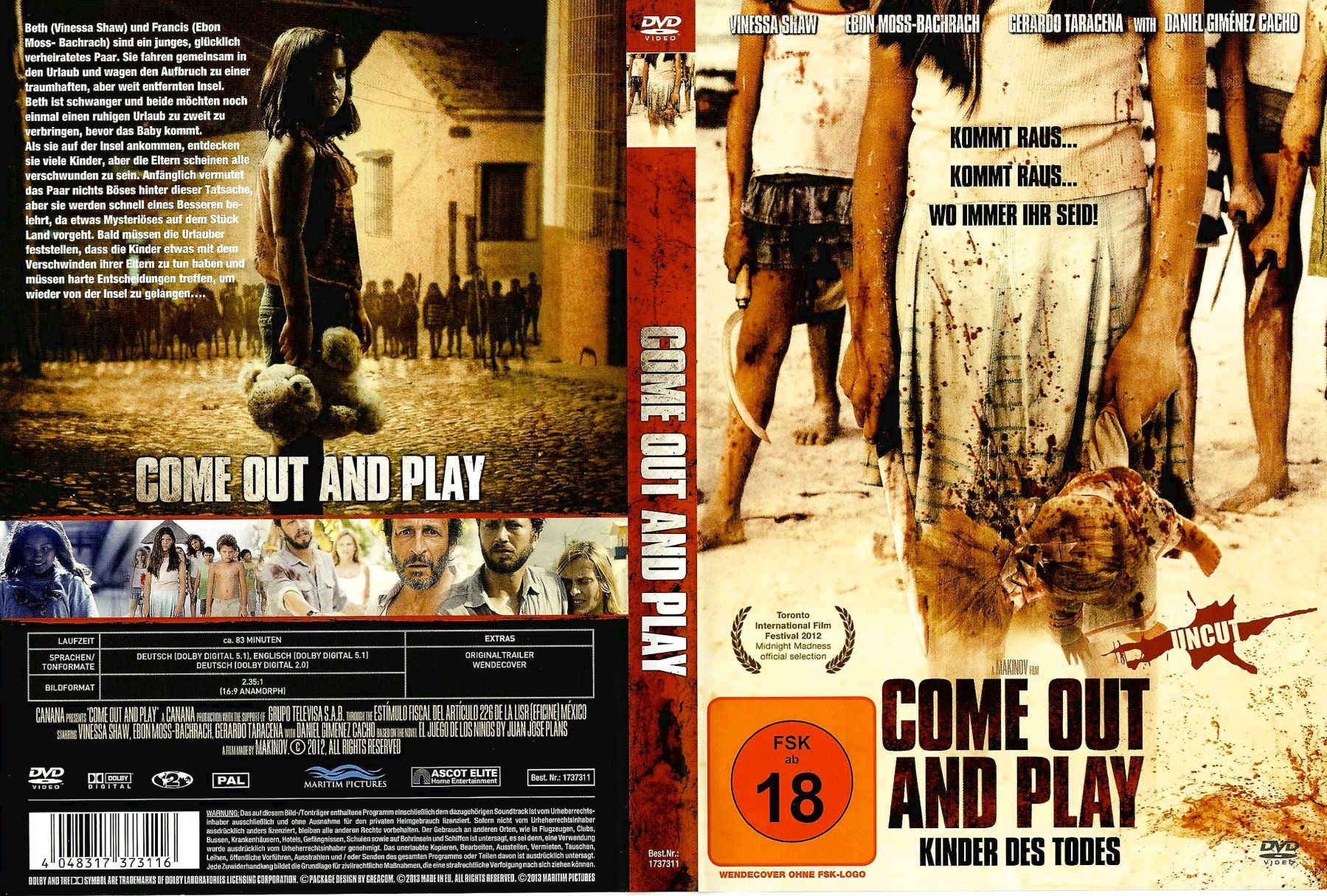 Tutti i DVDs: Come Out and Play - Kinder des Todes DVD – Usato da Hedingen venduto da Mr.Poopybutthole