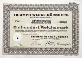 Triumph Werke Nürnberg AG, Nürnberg - 1935