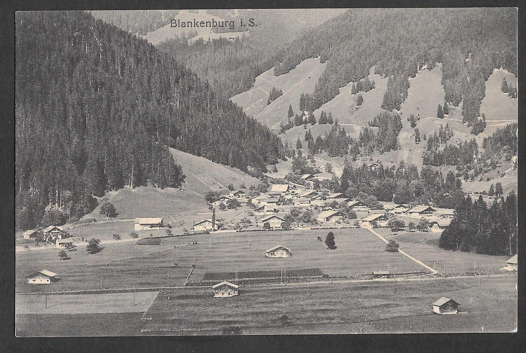 Cartoline postali: Blankenburg Dorfansicht – Usato da Olten venduto da clotaldi