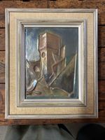 Quadro ceramico vintage con cornice, design unico!