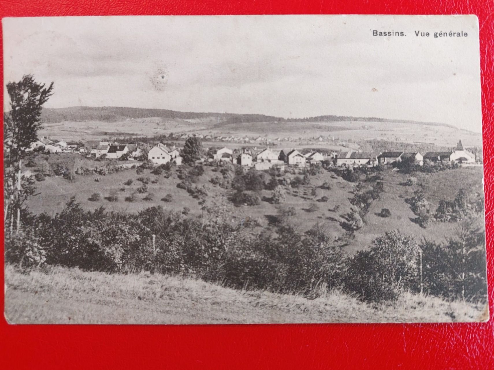 Cartoline postali: Bassins - Vue générale 1919 – Usato da St-Légier-Chiésaz venduto da Theo006