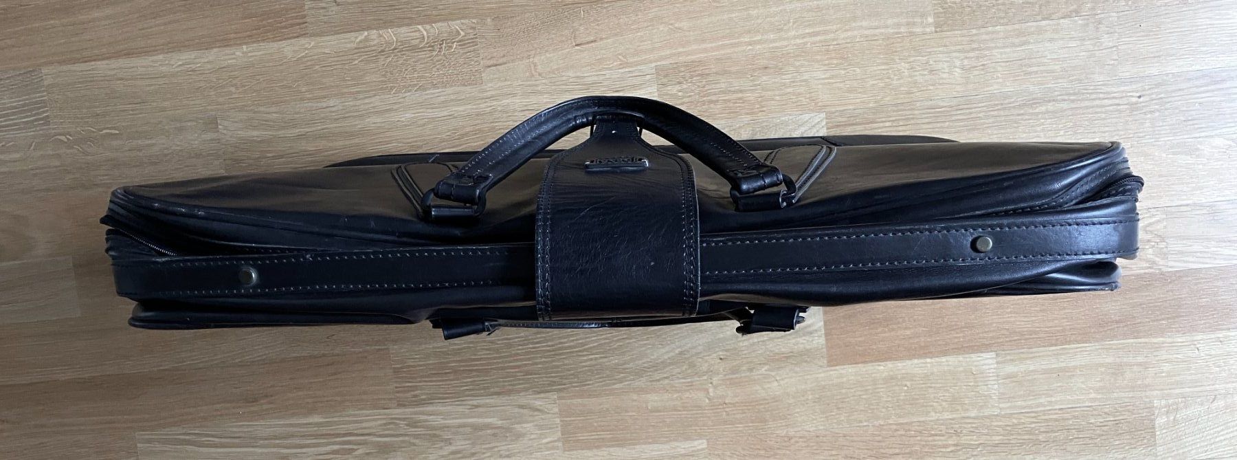 Valigie: Lederkoffer schwarz, unbenutzt, Vintage – Nuovo (secondo la descrizione) da Basel venduto da ekaeufer 3