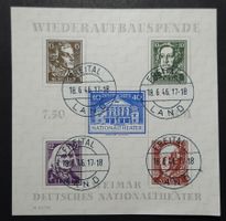 SBZ Thüringen Weihnachtsblock Mi.Nr. 3 Ax gestempelt