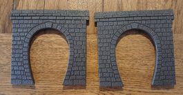 Tunnel Portal Ein- und Ausfahrt