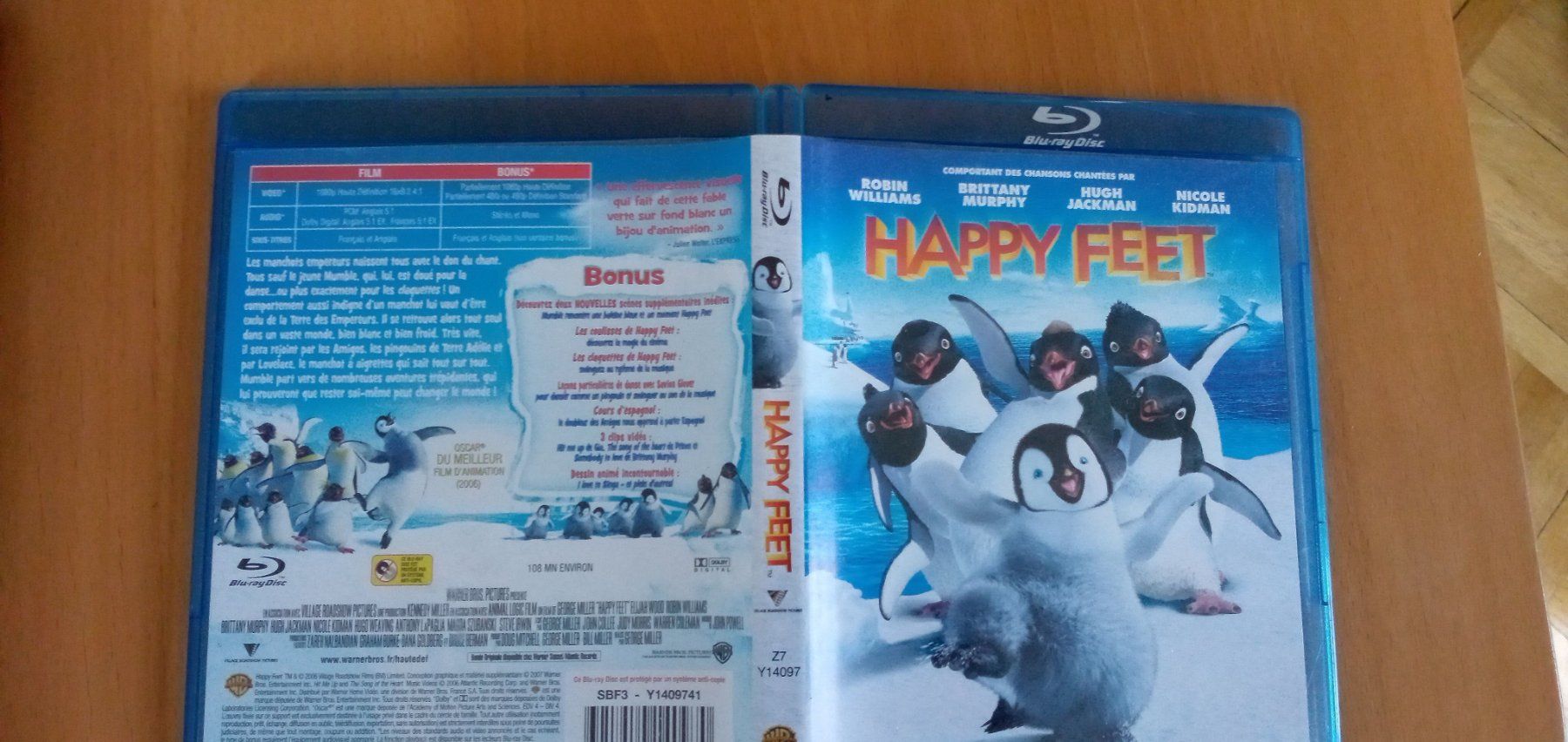 Tutti i DVDs: Blu-ray HAPPY FEET – Usato da Porrentruy venduto da tupatup 2