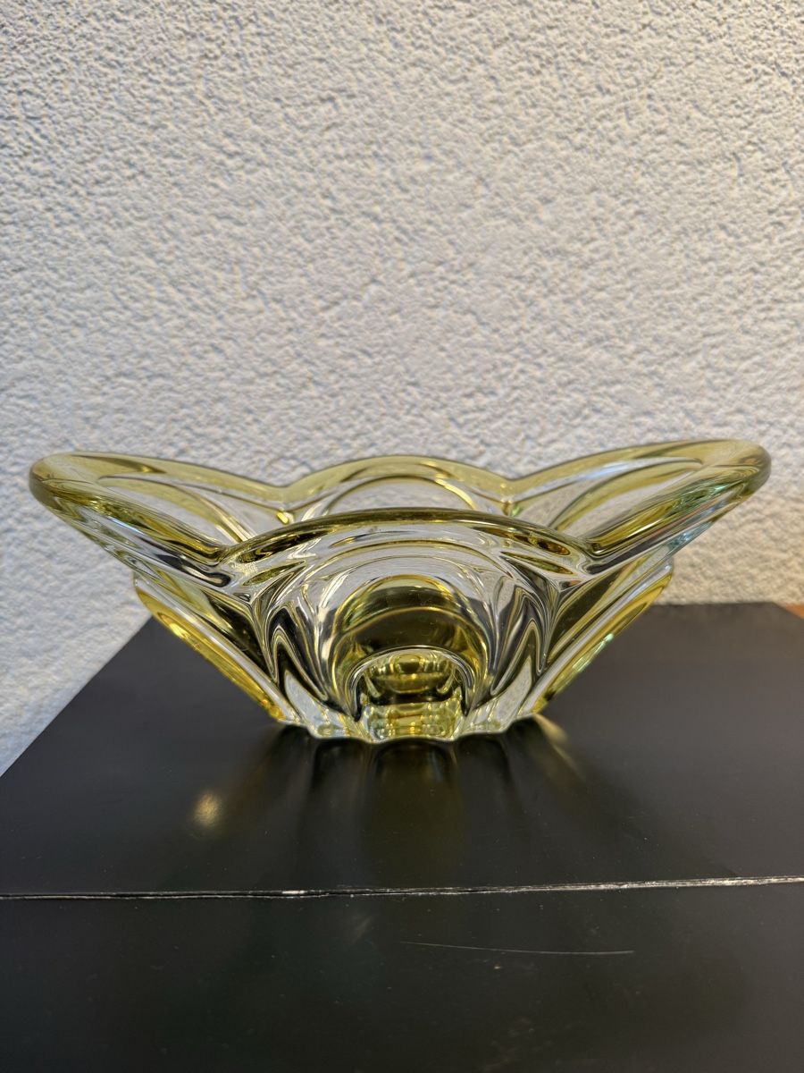 Murano Ciotole: Murano Kristall Schale 50iger Jahre – Usato da siebnen venduto da minte 4
