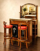 ENSEMBLE DE BAR ROCHE BOBOIS