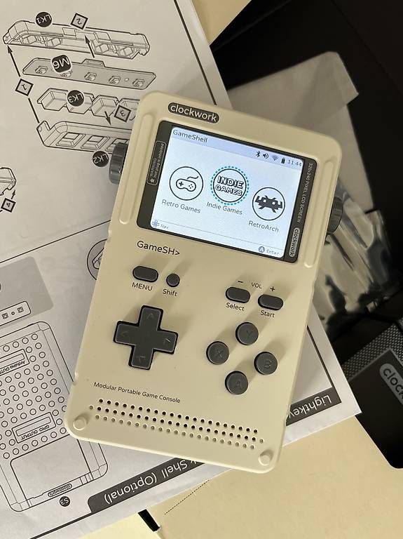 Console: Gameshell - Spielkonsole mit Linux – Usato da Murg venduto da mac. 2