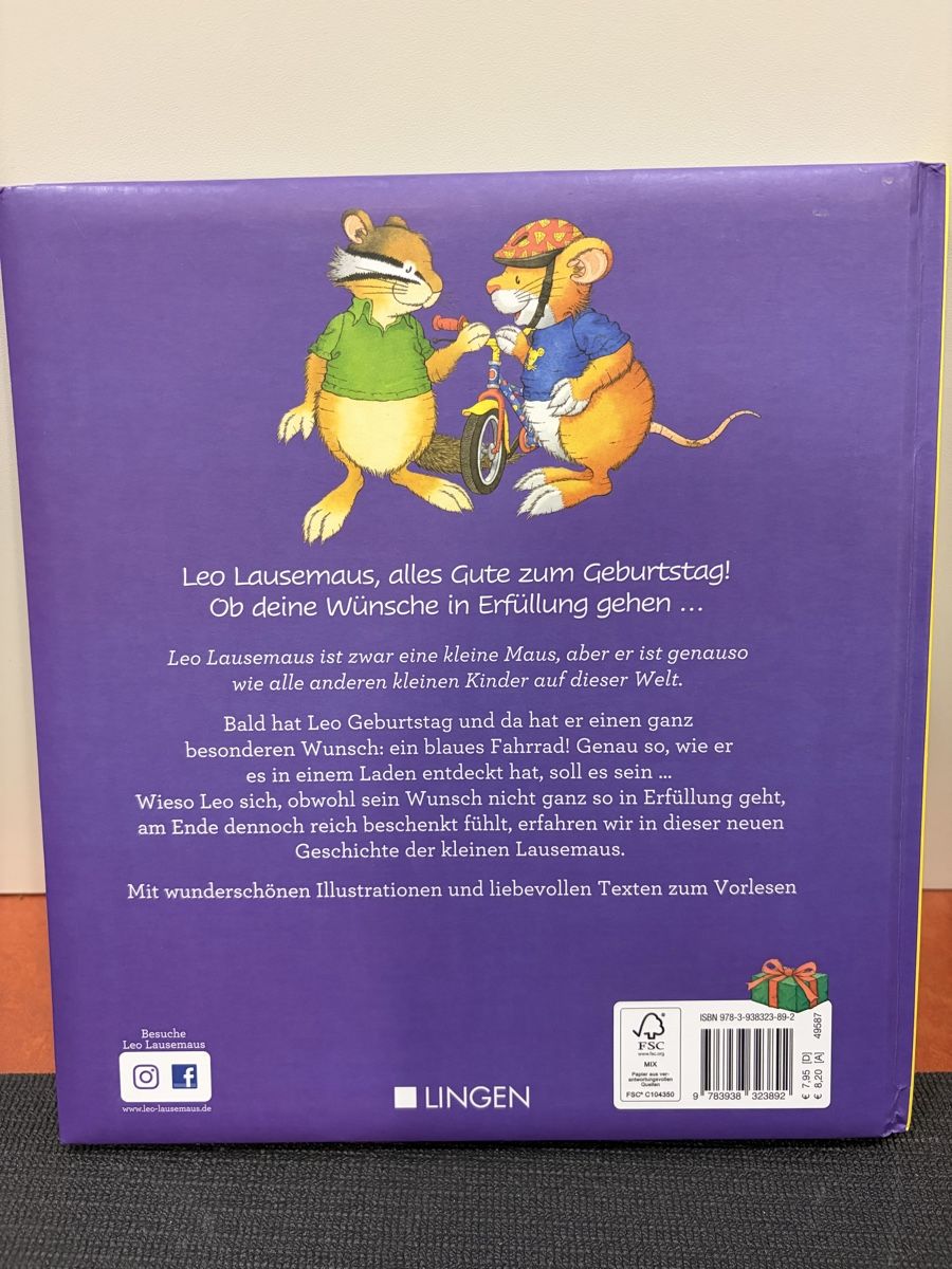 Livres: Leo Lausemaus hat Geburtstag Kinderbuch – D'occasion à Pratteln par Daily88 1