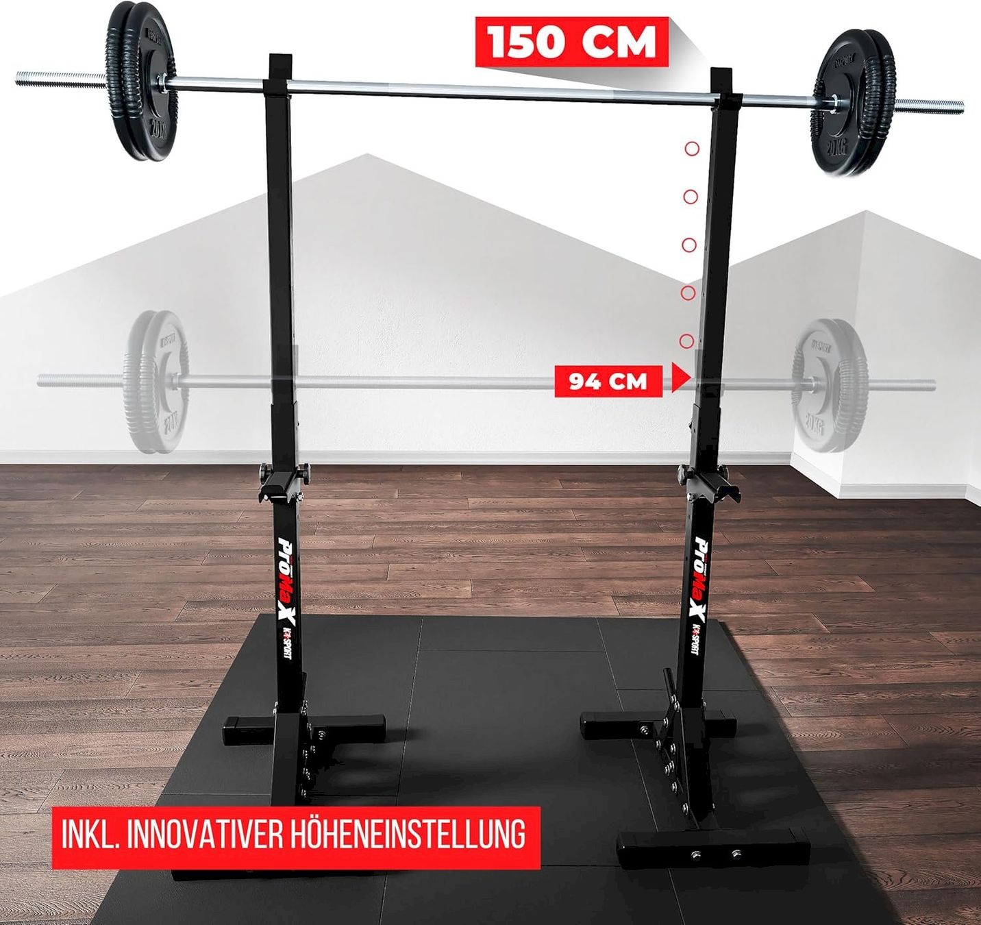 Manubri & Pesi: K-Sport KSH015 Langhantel Hantelablage – Nuovo e nell'imballaggio originale da Bottighofen venduto da zaap 4