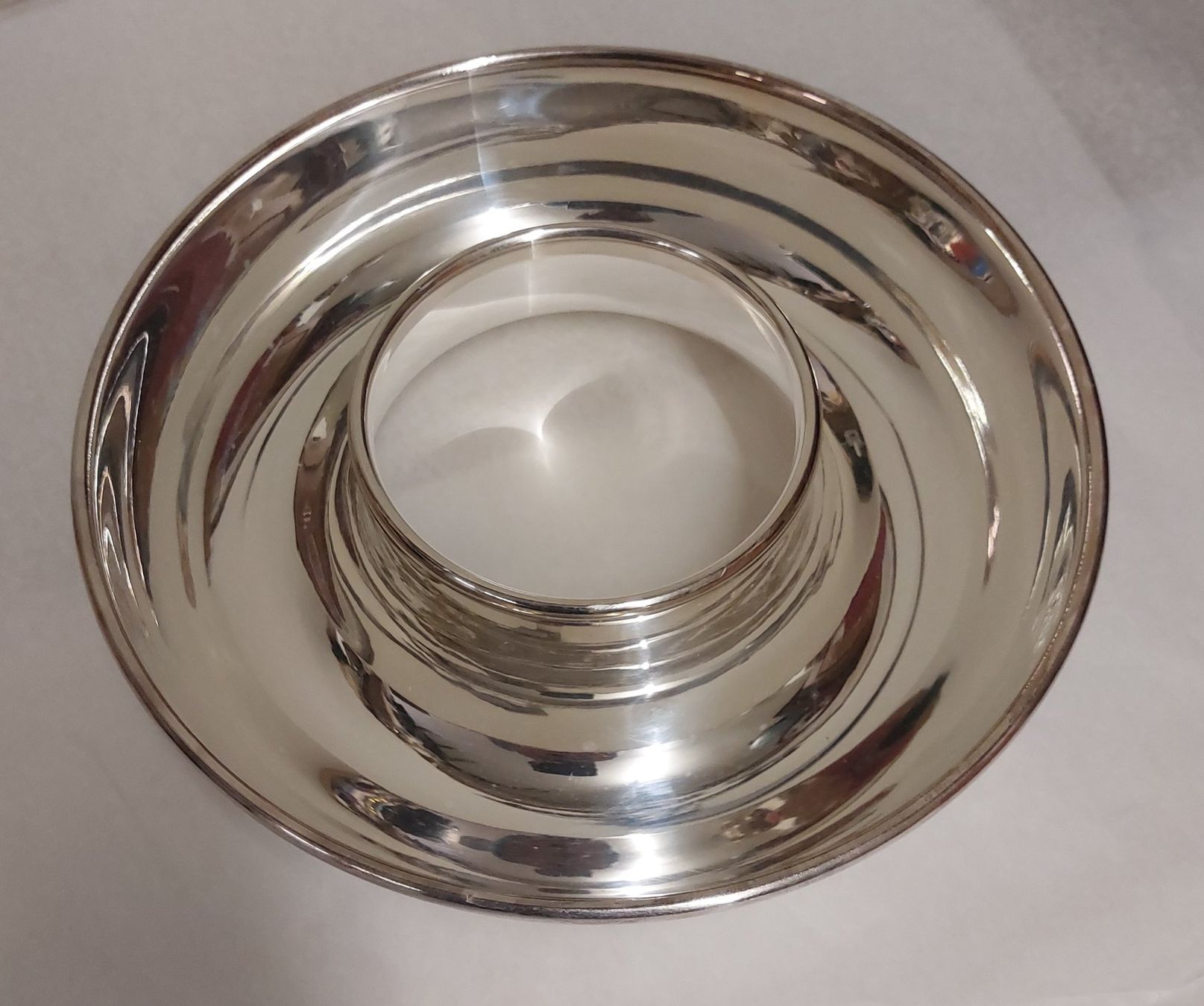 Coupes: Versilberte Schale Pudding- oder Kuchenform – D'occasion à Emmen par Brockofsky
