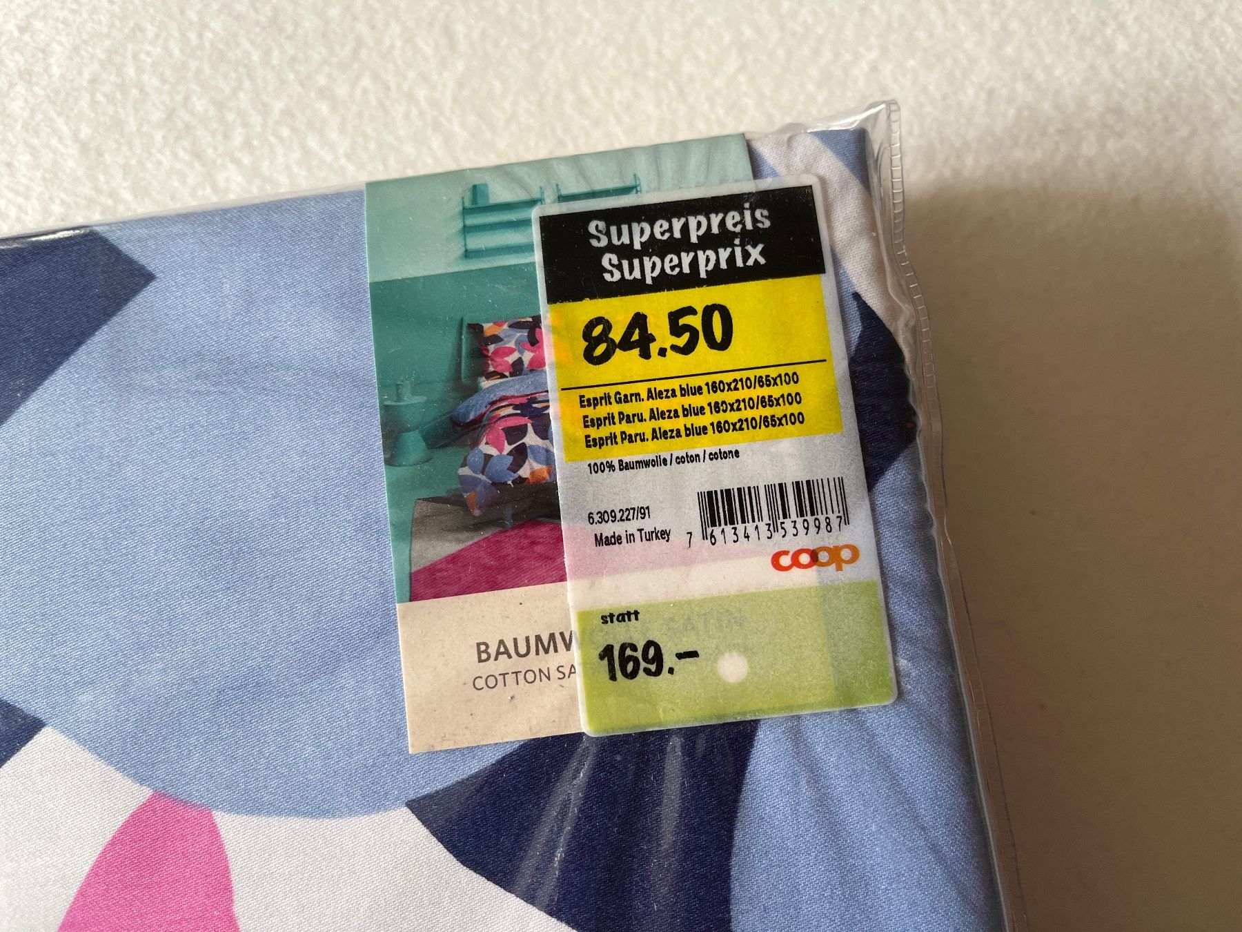 Esprit Bettwäsche: Bettbezug Esprit Baumwolle - Satin – Neu und originalverpackt aus Hettlingen von Kaeptnpum 1