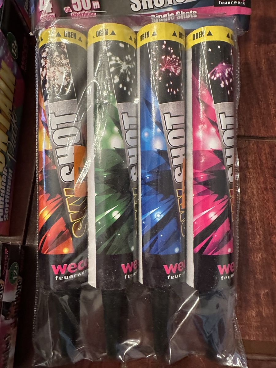 Alle Dekorationen: Feuerwerk div  Vulkane /one Shooter – Neu (gemäss Beschreibung) aus Bern von womiman 1