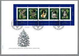 2004, WEIHNACHTEN BLOCK, SBK 1146 ABART SCHNEE... SBK 450.-