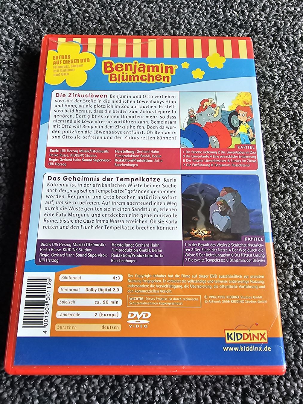 Tutti i DVDs: Benjamin Blümchen (22220) – Usato da Ruswil venduto da jan_bxl5 1