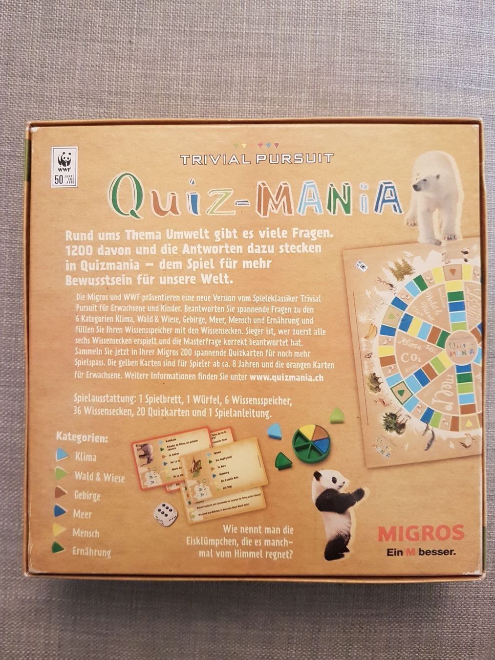 Migros Spiele: Quiz-Mania / Wissensspiel – Gebraucht aus Oberengstringen von Sheera7 1