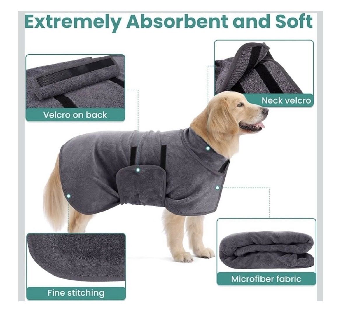 Abbigliamento: Hundebademantel - Grösse S – Usato da Tagelswangen venduto da PhilipH01