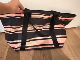 Victoria's Secret Tasche gestreift schwarz pink, guter Zusta
