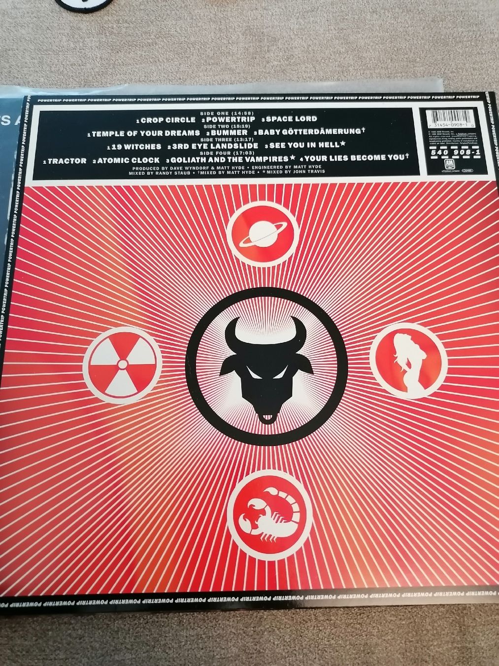 Schallplatten: Monster Magnet Powertrip Vinyl 1998 – Gebraucht aus Zuerich von Culoshaker 1