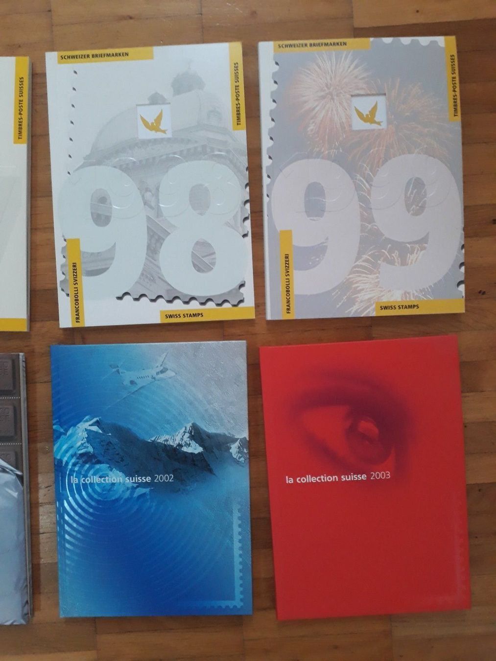 Alben: CH-Jahrbücher der Schweiz. Post 92-03 – Gebraucht aus Wallisellen von Sawr 2