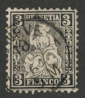 CH - Sitz. Helvetia - Zst. Nr. 29