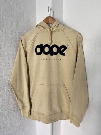 Dope Hoodie, Size S, Beige Ski