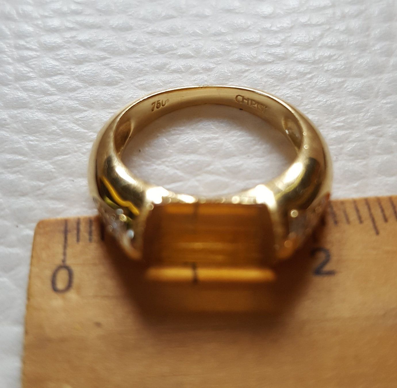 Anelli: Gold 750 Ring Mit Brillanten Und Citrin – Usato da Wald ZH venduto da Dasilver 6