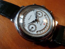 Poljot mech. Chronograph, 1a CCCP-Luxus Vintage, Top, RARE