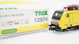 e63 Spur N Trix DB ES 64 F4 Autozug E-LOk