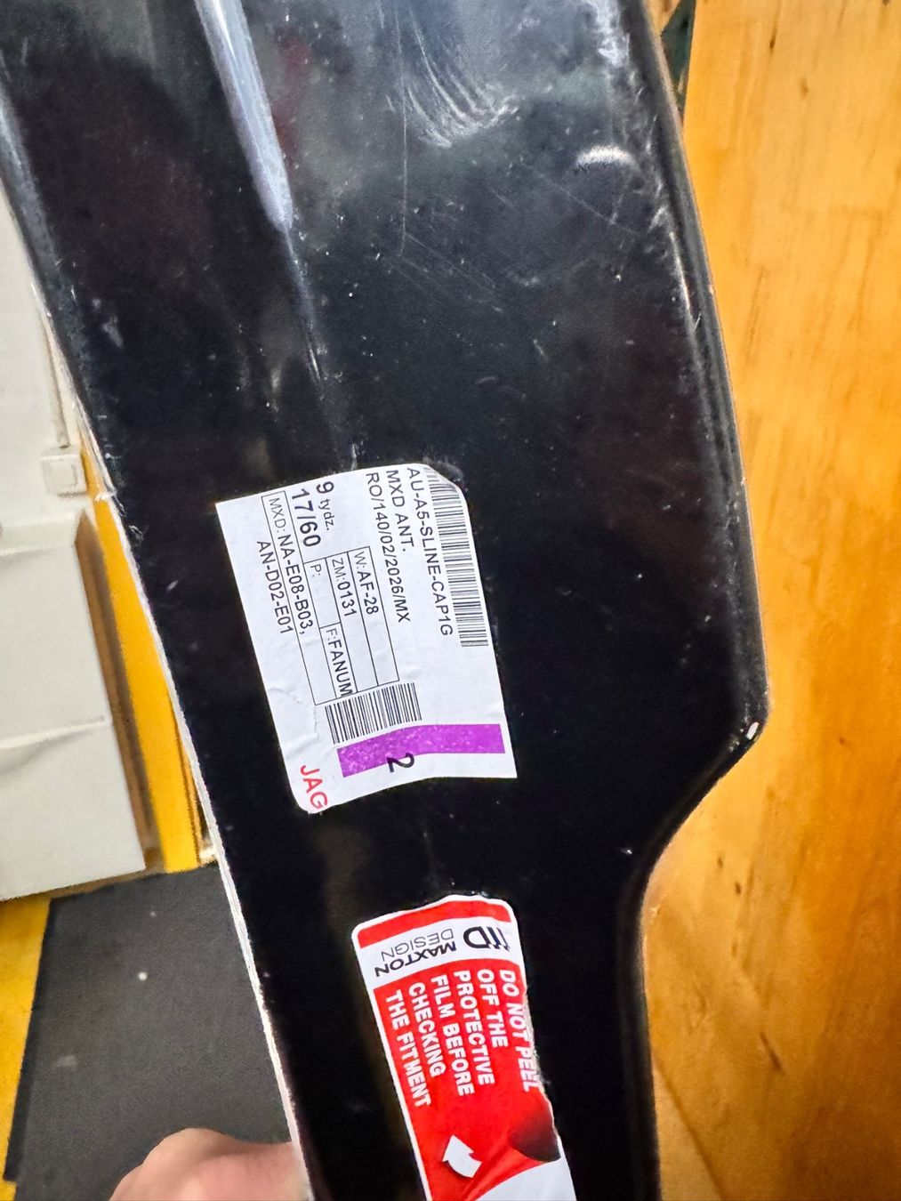 Accessori per altri veicoli: Audi A5 S-line spoiler – Nuovo e nell'imballaggio originale da Lyss venduto da Bojan.T 2
