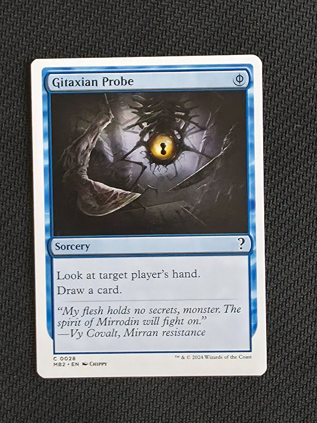 Magic The Gathering Sammelbilder & Trading cards: Gitaxian Probe  -  MTG – Gebraucht aus Zürich von Semagets