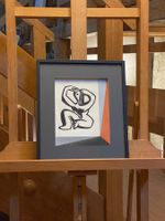 Cadeau Amitié Amour : une gravure de Hansjörg Gisiger