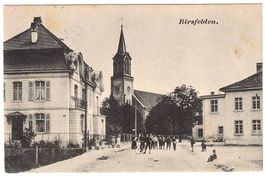 Ansichtskarte Birsfelden - gelaufen 1924