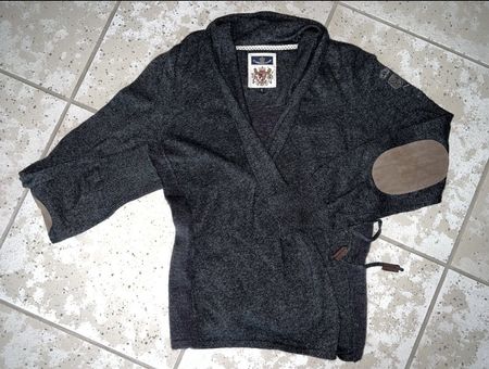 Jacke L'ARGENTIÑA Gr.42 Anthrazit Wolle Alpaca/ NEU