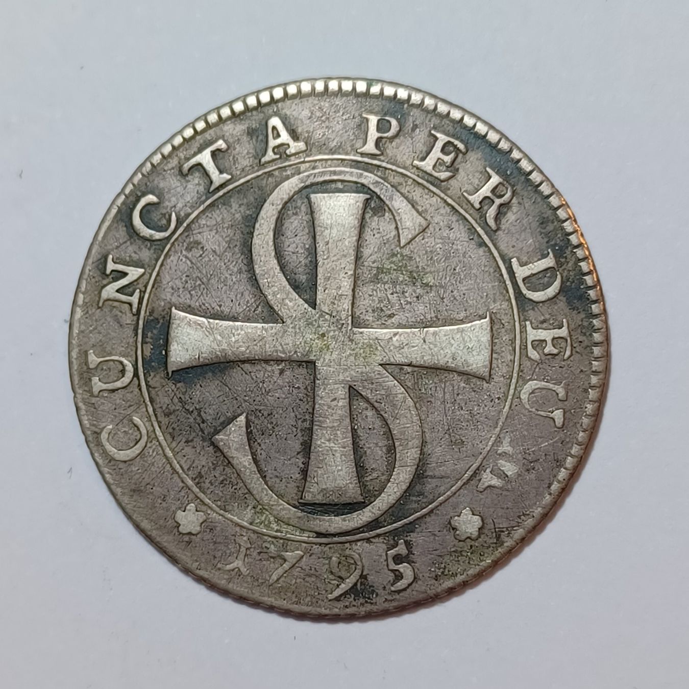 Tutti le monete: 20 Kreuzer 1795 Solothurn – Usato da Pfäffikon ZH venduto da Welt_Muenzen 1