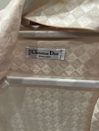 Christian Dior Bluse Creme Grösse 38 geblümt