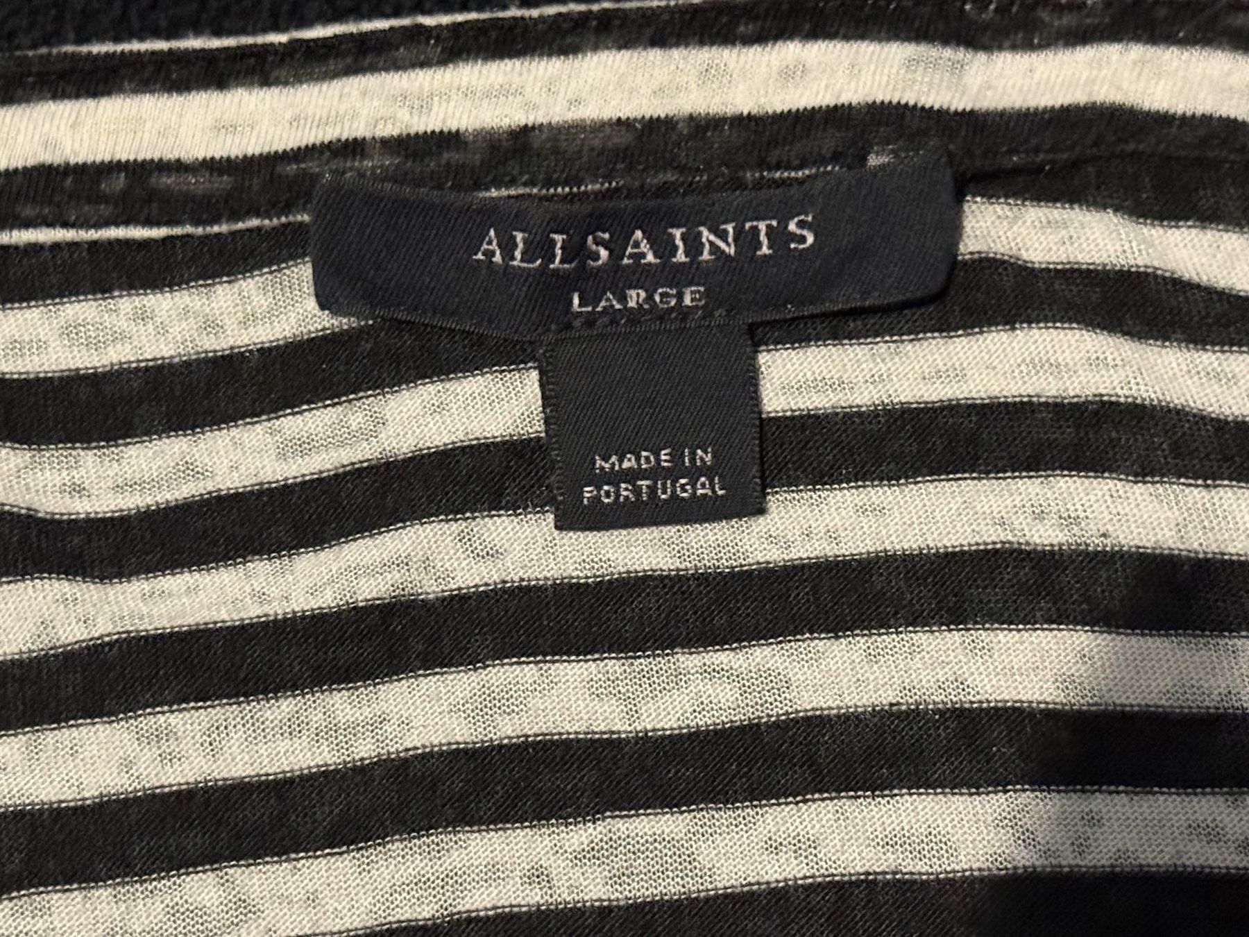 Allsaints Maglioni & Felpe: All Saints Rita Gestreiftes Langarmshirt Gr. L – Usato da Basel venduto da Rouge. 4