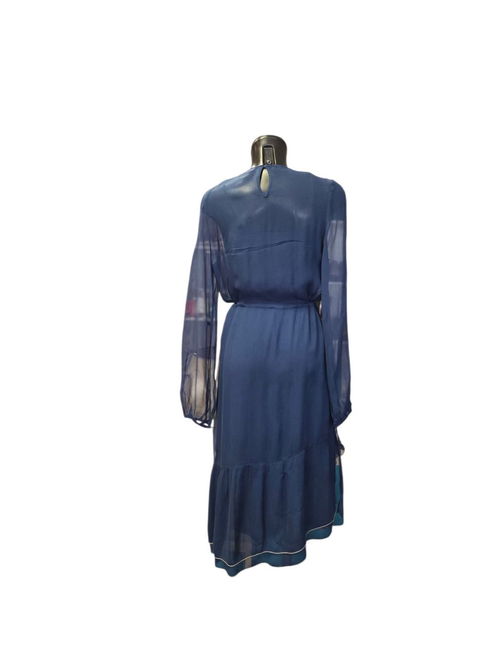 Chloé Vestiti: See by Chloe Seiden Midi Kleid – Usato da Zürich venduto da Bubi83 3