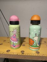 2x Kinder Trinkflasche, ideal für den Kindergarten