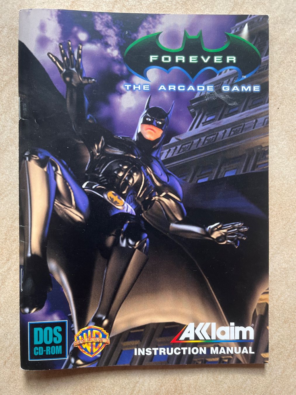 Microsoft Giochi: Manuel de jeu pour PC CD-ROM Batman Forever ACCLAIM – Usato da Vernayaz venduto da Darkfrost
