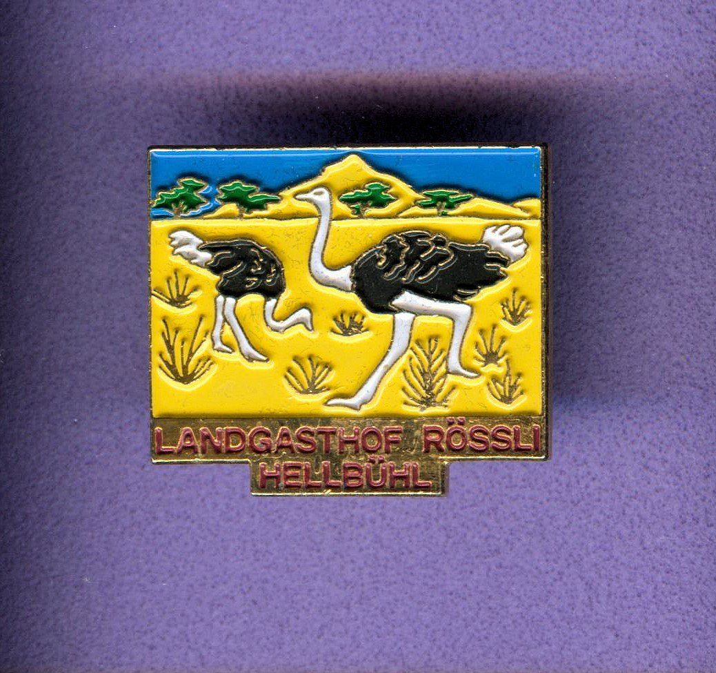 Placchette & Badge: Landgasthof  RÖSSLI  Hellbühl – Usato da Winterthur venduto da Sammleroase