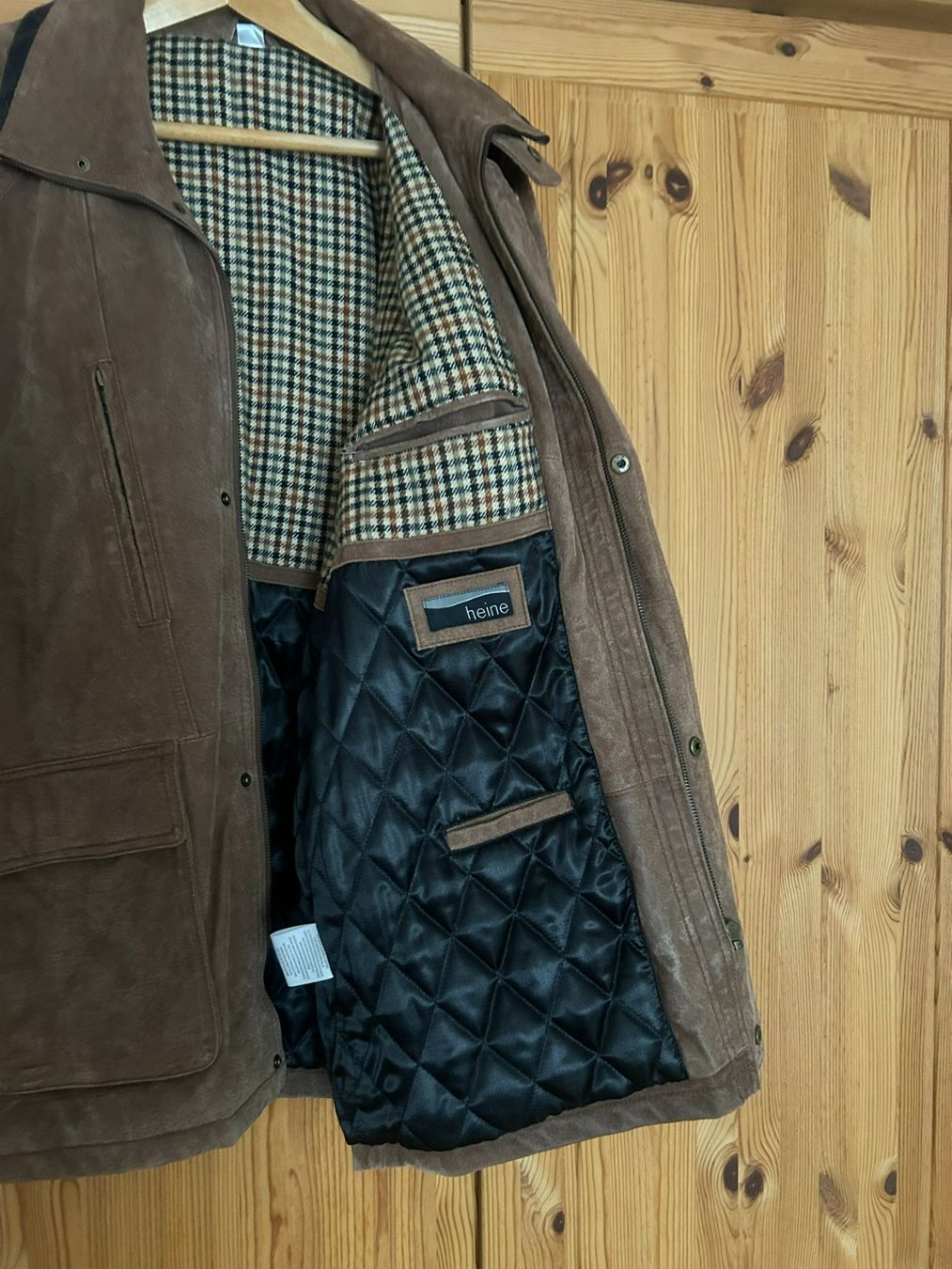Heine Giacche: Herren Lederjacke – Usato da Reinach BL venduto da Sanaya 1