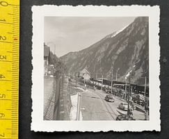 Bahnhof Göschenen, Autoverlad durch Gotthard / Photo