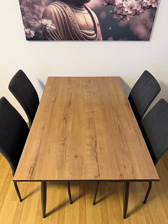 Tavoli: Esstisch und 4 Stühle – Usato da Oberägeri venduto da banhba0 1