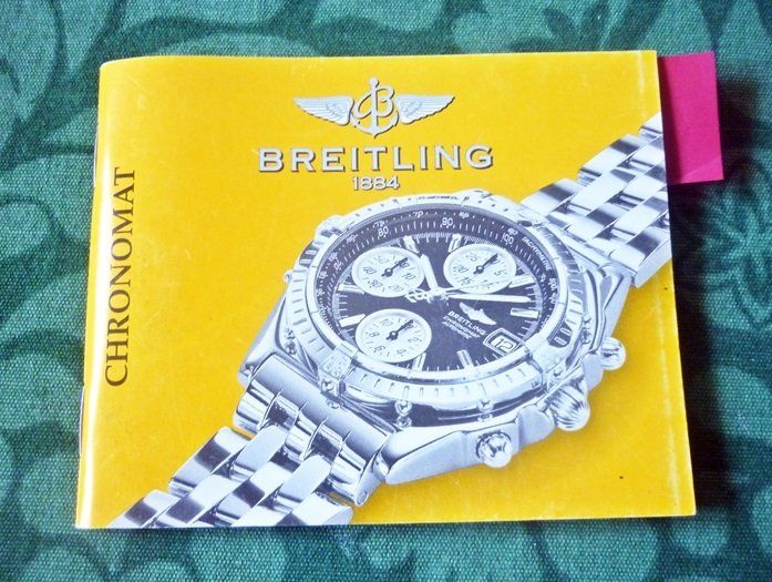 Breitling Orologi: Breitling CHRONOMAT Anleitung – Usato da Adliswil venduto da di_hans