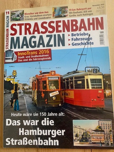 Riviste & Magazine: STRASSENBAHN MAGAZINE 2016 DEUTSCHLAND – Usato da Meilen venduto da jon_7mkz 8