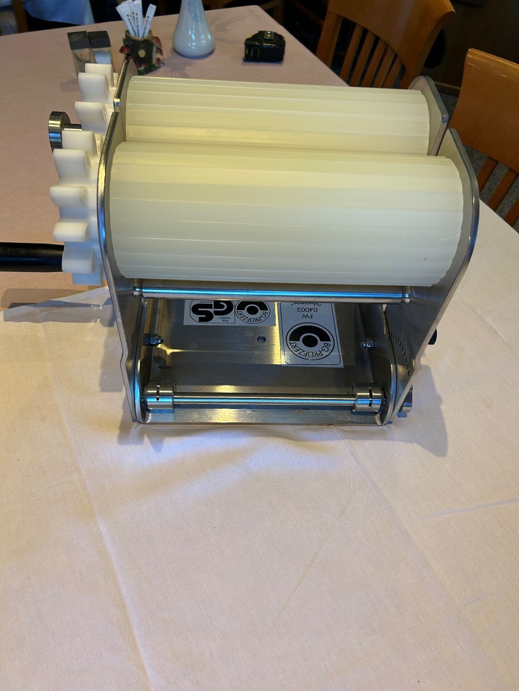 Elettrodomestici da cucina: SCHNITZEL MASTER PROFI HANDSTEAKER – Usato da Weissbad venduto da Usw63 3