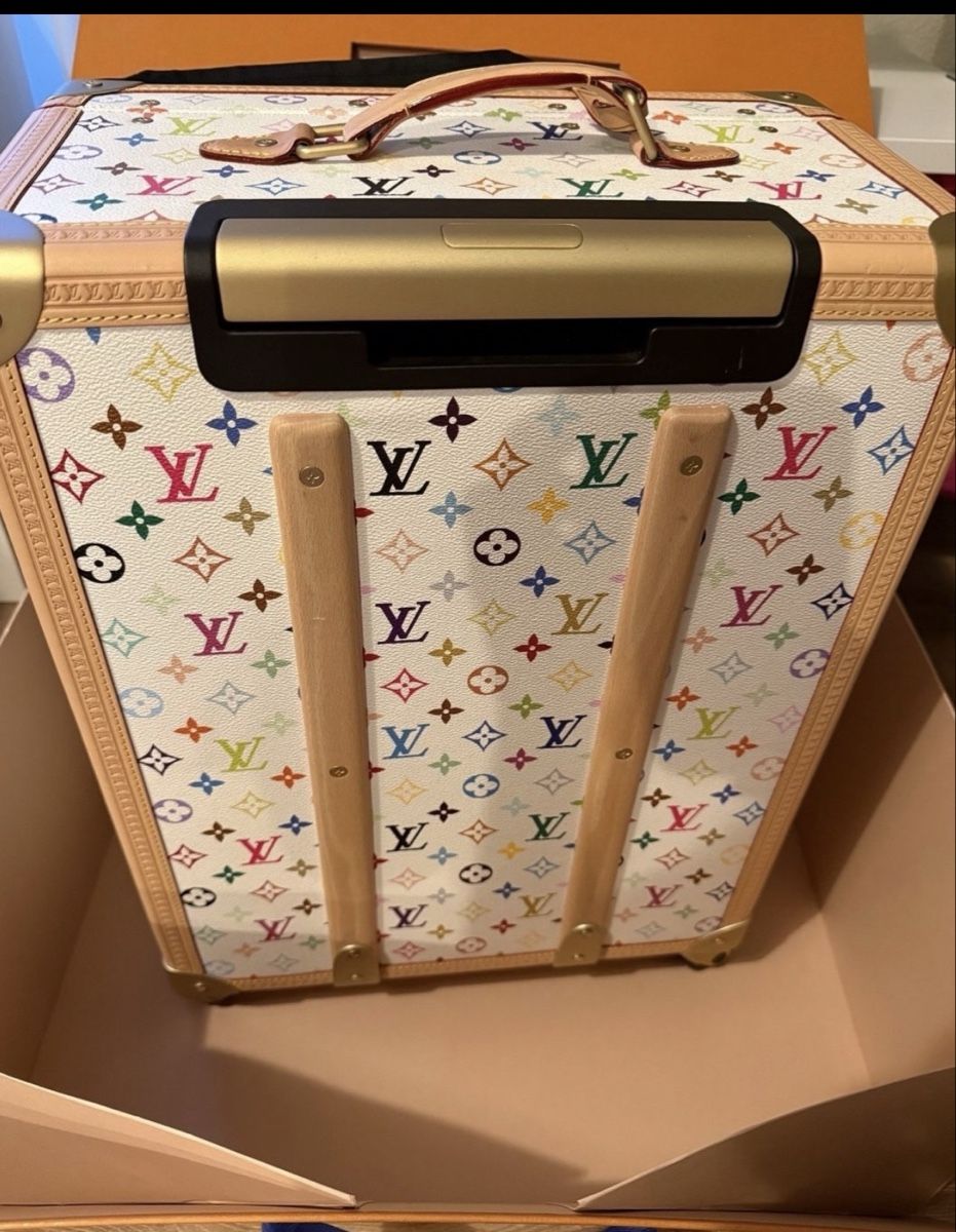 Louis Vuitton Reisekoffer: Louis Vuitton x Takashi Murakami Rolling Trunk M13740 – Neu (gemäss Beschreibung) aus Staad SG von Dut_wwd8 5