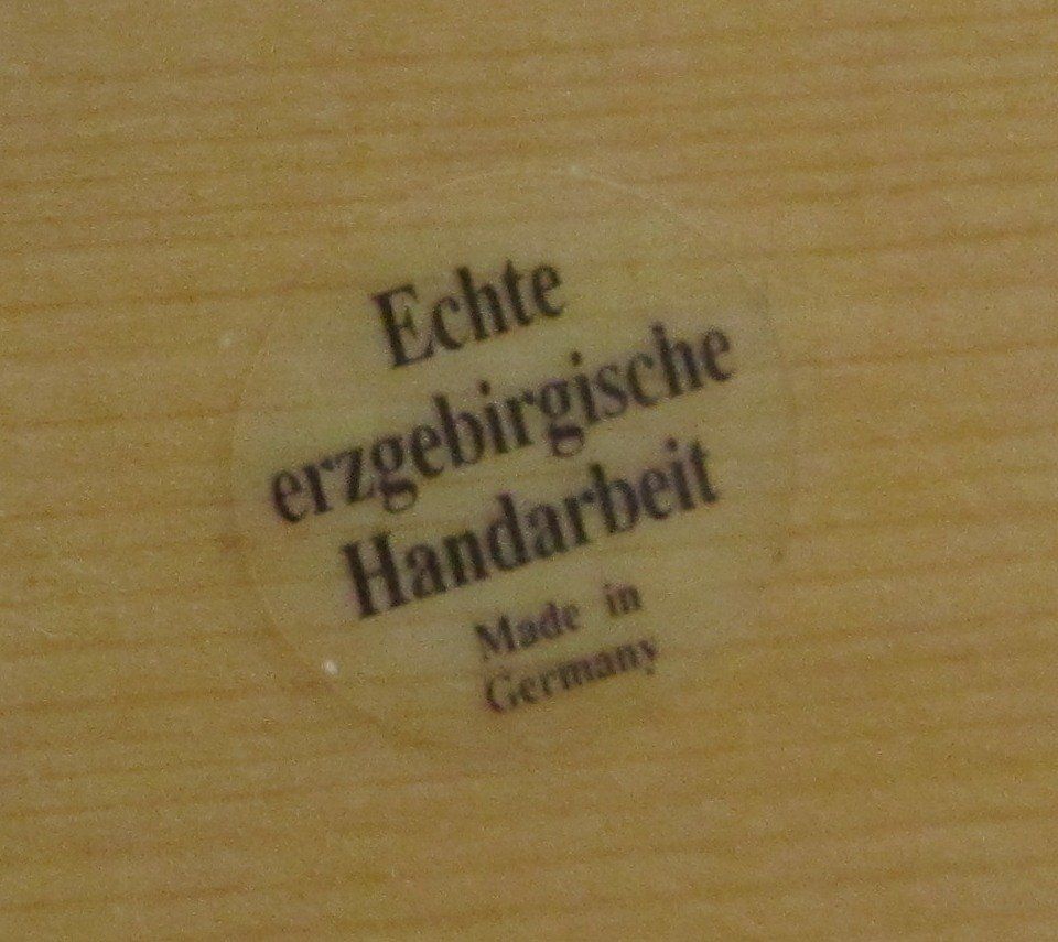 Figuren: Erzgebirge - Klimper- oder Klapperkästchen - Bergmann – Gebraucht aus Zürich von Adebar0 3